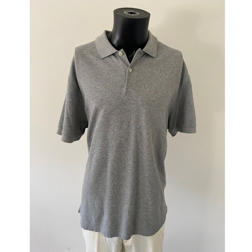 J Crew Polo Shirt (XL - Gray)
